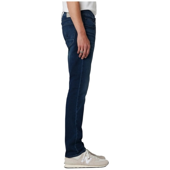 Hudson Jeans Men’s Blake Slim Straight Leg Designer Premium Dark Wash 34 - Picture 3 of 12